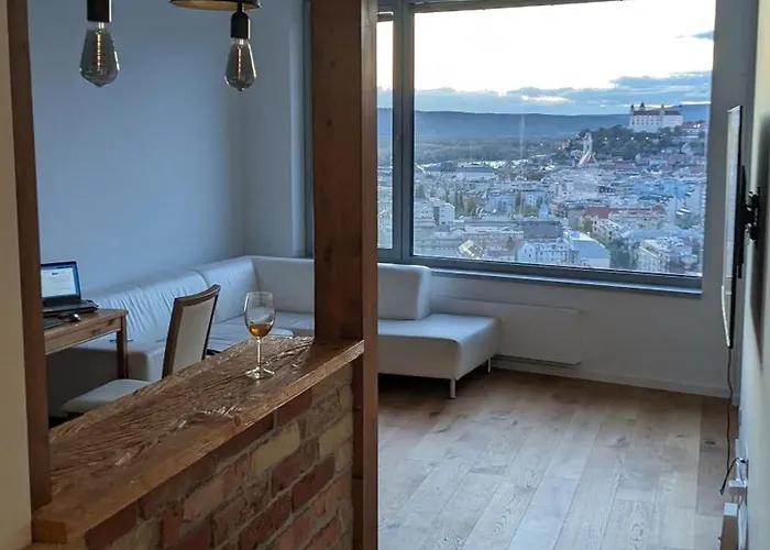 With Sunset View Over Apartmán